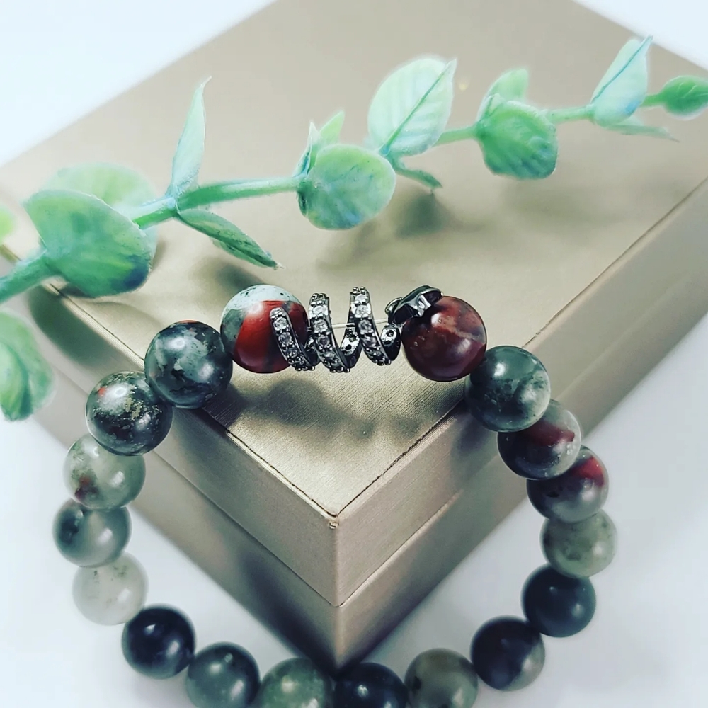Bloodstone bracelets - Picture 2 of 4